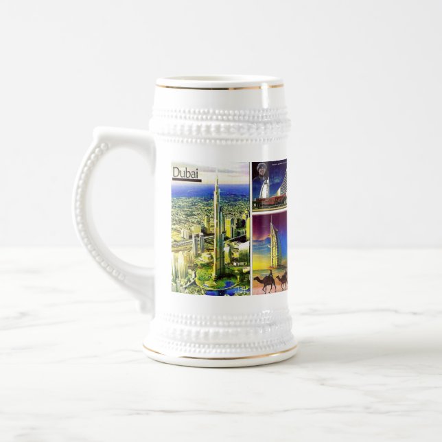 TASSE MOJISOLA DU DUBAÏ UNE PHOTOGRAPHIE DE (Gauche)