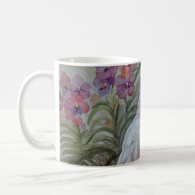 tasse moluquoise de coffeee d'impression (Gauche)