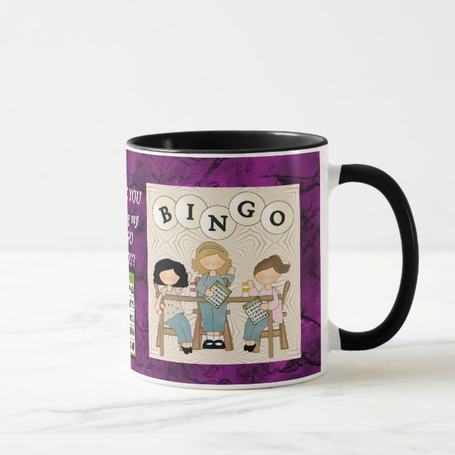 Tasse Mon ami 2 de bingo-test (Droite)