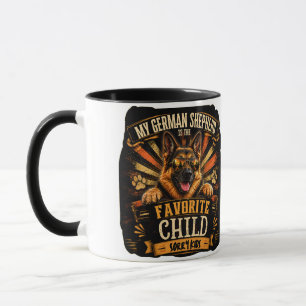 Tasse Mon berger allemand est l'enfant préféré