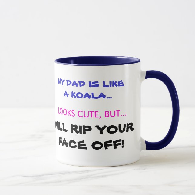 TASSE MON PAPA EST COMME UN KOALA…, SEMBLE MIGNON, B… (Droite)