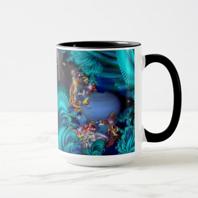 Tasse Monde bleu (Droite)
