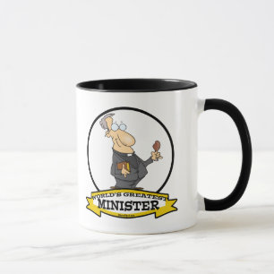 TASSE MONDE LE PLUS GRAND MINISTRE CARTOON