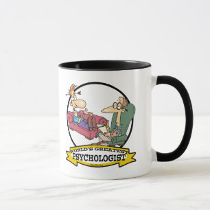 TASSE MONDE LE PLUS GRAND PSYCHOLOGUE HOMME CARTOON