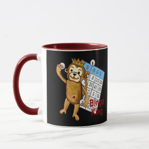 Tasse Monkey Bingo King