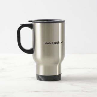 Tasse monochrome de voyage de SI