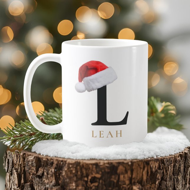Tasse Monogramme de Noël (Créateur téléchargé)