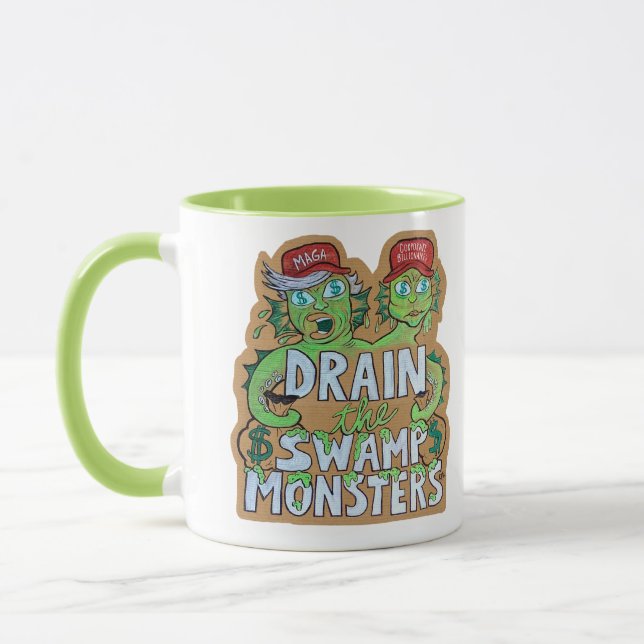 Tasse Monstres du Marais à Assécher (Gauche)