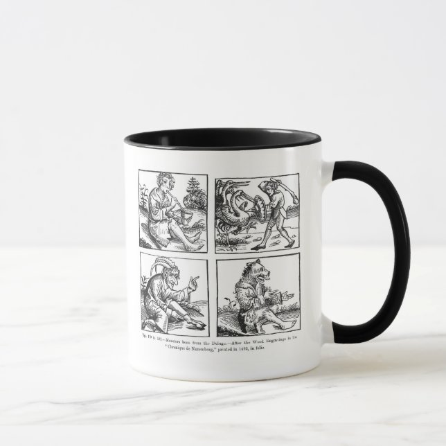 Tasse Monstres soutenus du déluge (Droite)