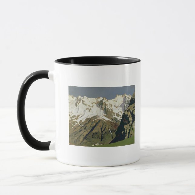 Tasse Montagnes de Mont Blanc, 1897 (Gauche)