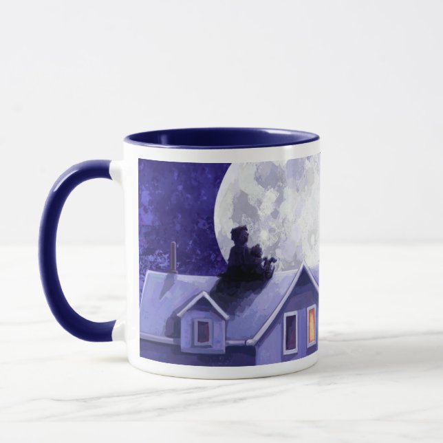 Tasse Montre Lune (Gauche)