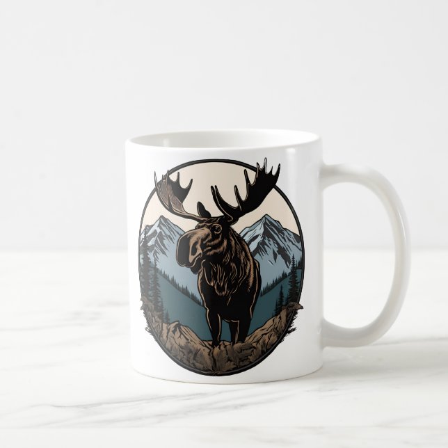Tasse Moose Mountain (Rechts)