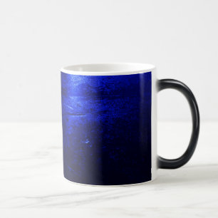 Tasse Morphing 11 oz Bleu Noir Gelé/Blanc
