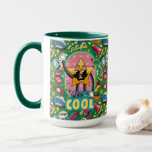 Tasse Morphing Art Pop Rétro "Restez Cool"