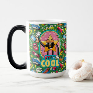 Tasse Morphing Art Pop Rétro "Restez Cool"