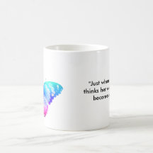 Tasse Morphing avec le proverbe