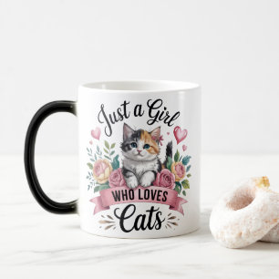 Tasse Morphing Couleur 'Je Suis Juste une Fille qu