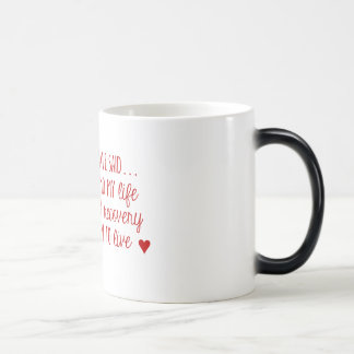 Tasse Morphing de 3ème prière d'étape de