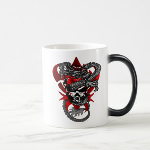 Tasse Morphing de crâne de dragon