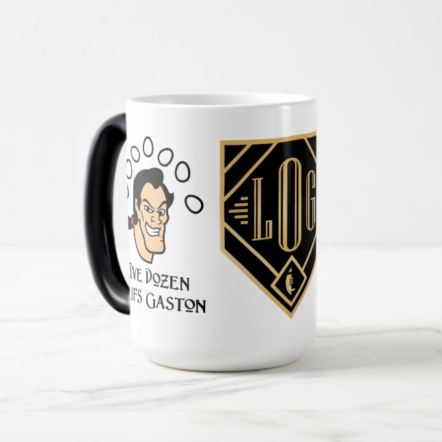 Tasse Morphing de logo de cinq douzaine FF d'Ouefs (Devant gauche)