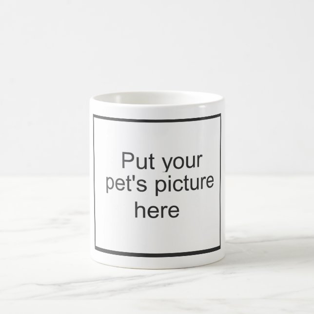 Tasse Morphing de maman d'animal familier (Centre)
