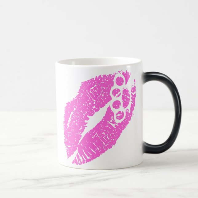 Tasse Morphing noire/blanche de 11 onces de (Droite)