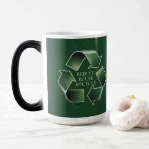 Tasse Morphing Réduire Réutiliser Recycler