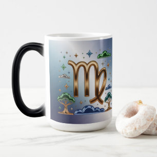 Tasse Morphing Signe du Zodiaque Vierge Glyph