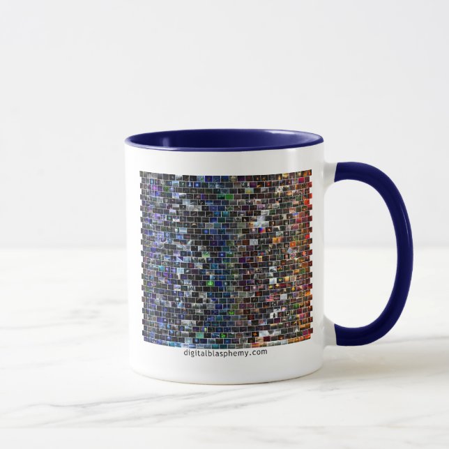 Tasse Mosaïque de spectre de blasphème de Digitals (Droite)