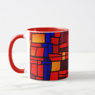 Tasse Mosaïque en verre tendu