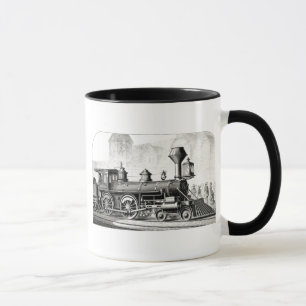 Tasse Moteur à vapeur de Locomotive américain antique