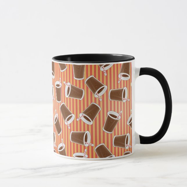Tasse Motif 2 d'aliments de préparation rapide (Droite)