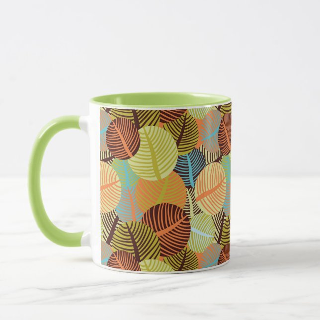 Tasse motif Abstrait (Gauche)