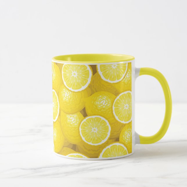 Tasse Motif au citron 2 (Droite)