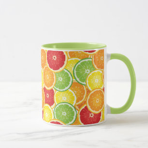 Tasse Motif aux agrumes