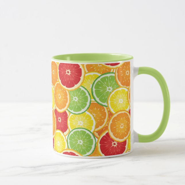 Tasse Motif aux agrumes (Droite)