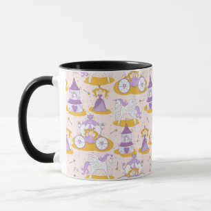 Tasse motif avec une princesse