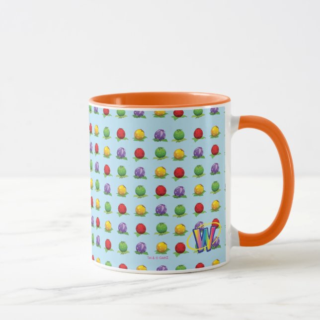 Tasse Motif bleu de baie (Droite)