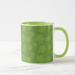 Tasse Motif bleu de tortue