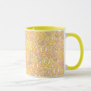 Tasse Motif de bretzel
