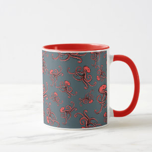 Tasse Motif de pieuvre sournois