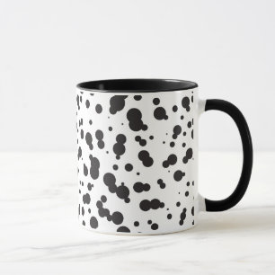 Tasse Motif de points de Dalmatine