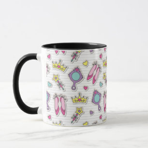 Tasse motif de princesse de papillon