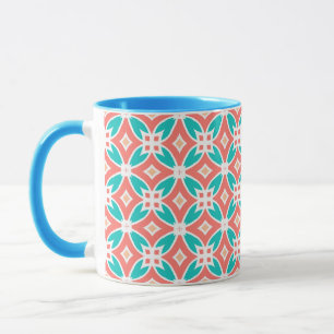 Tasse Motif ethnique multicolore