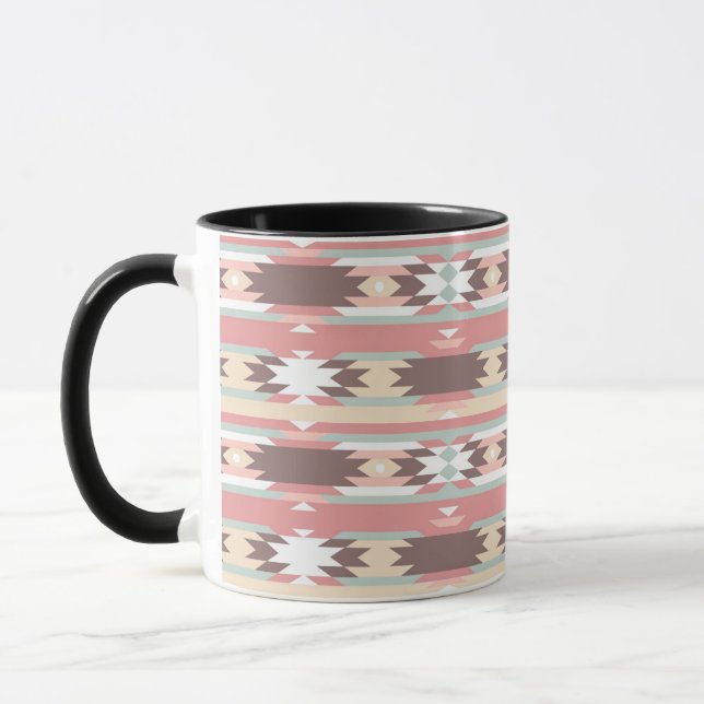Tasse Motif géométrique dans le style aztèque 2 (Gauche)