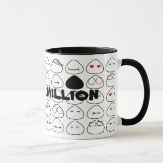 Tasse Motif japonais Onigiri Fluo