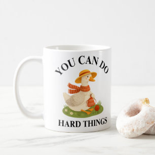 Tasse Motivante Oie Peut Faire Des Choses Difficil