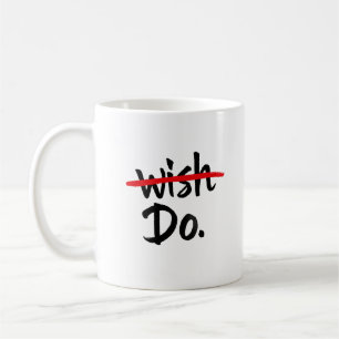 Tasse Motivante Souhait Faire, Tasse de Café Inspi