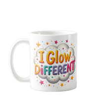 Tasse Motivationnelle 'Je Brille Différemment Coul