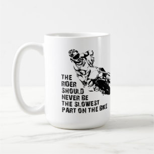 Tasse Motocross Moto Tout Terrain Partie La Plus L